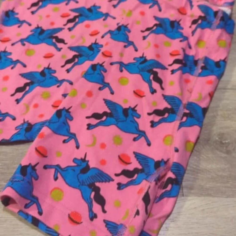 Hanna Anderson girls size‎ 14 2 piece unicorn summer pajama set